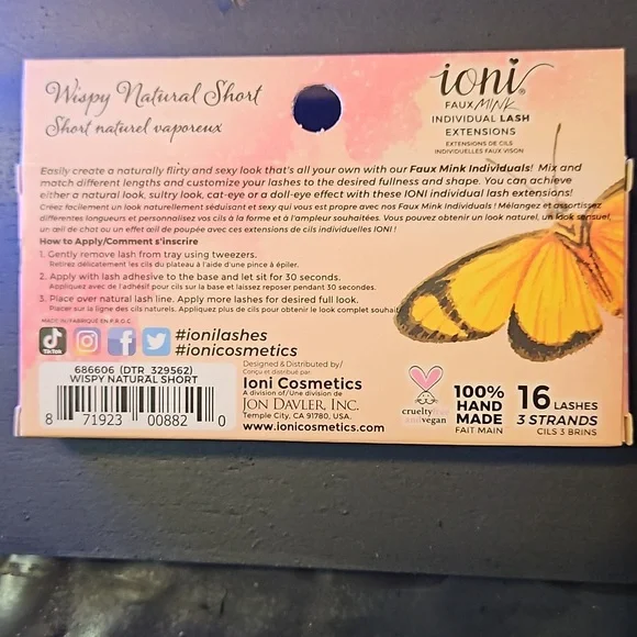 Ioni faux mink individual lash extensions - Picture 2 of 2